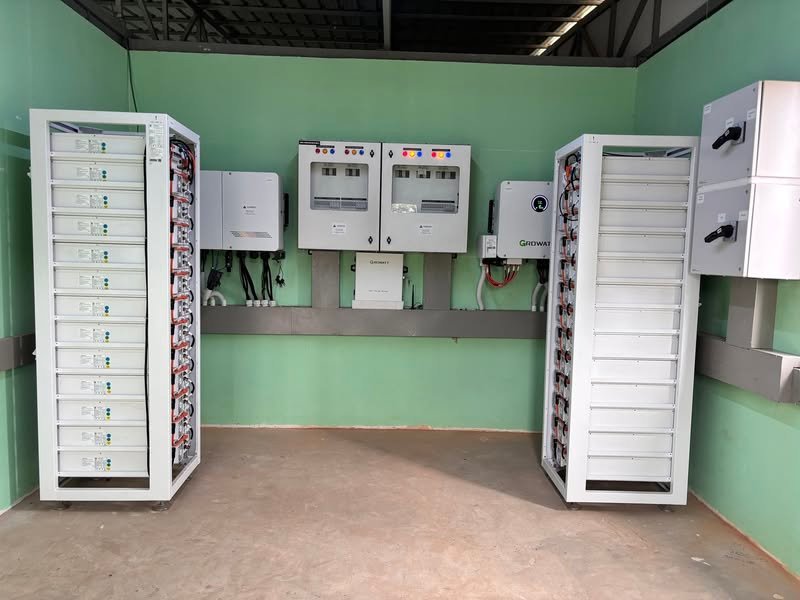 119kWp energy backup project for a factory in Hmawbi Township