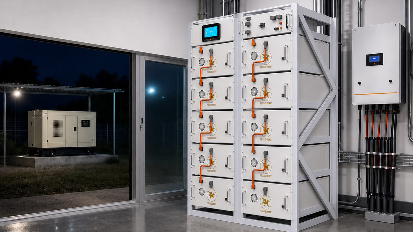 Clean commercial battery energy storage system