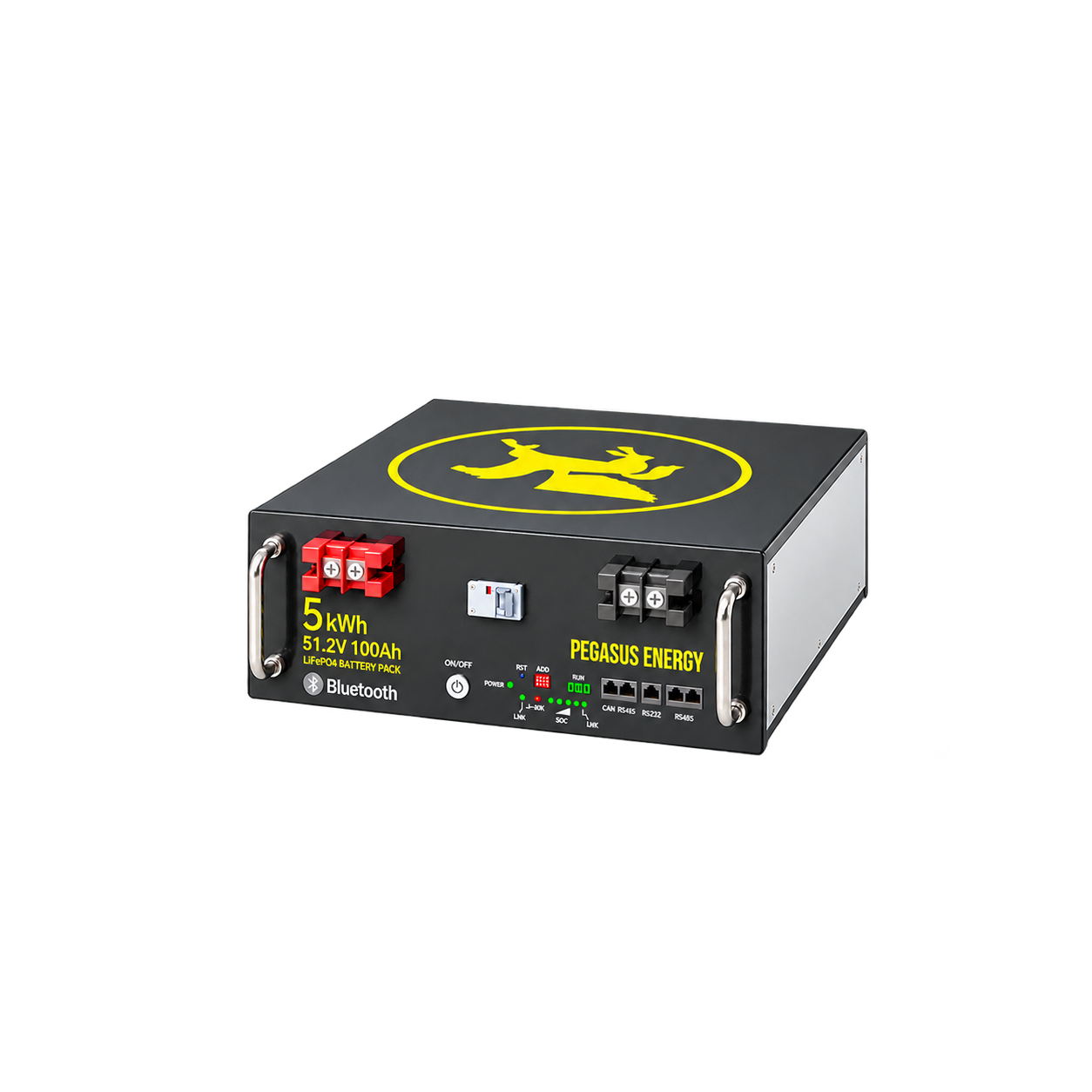 Pegasus 51.2V 100Ah rack-format battery